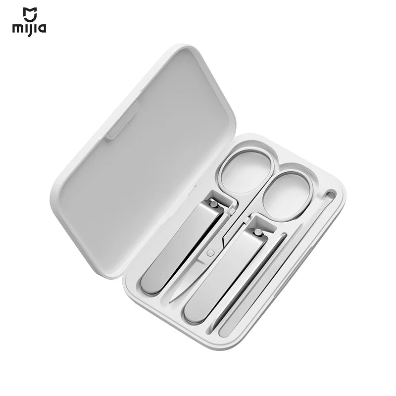 Mijia Nail Clippers Tool Set 5pcs Pedicure Care Clippers Earpick Nail File Professional Beauty Tools Nail Cutter Trimmer